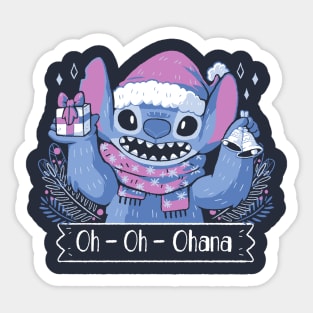 Oh Oh Ohana Sticker